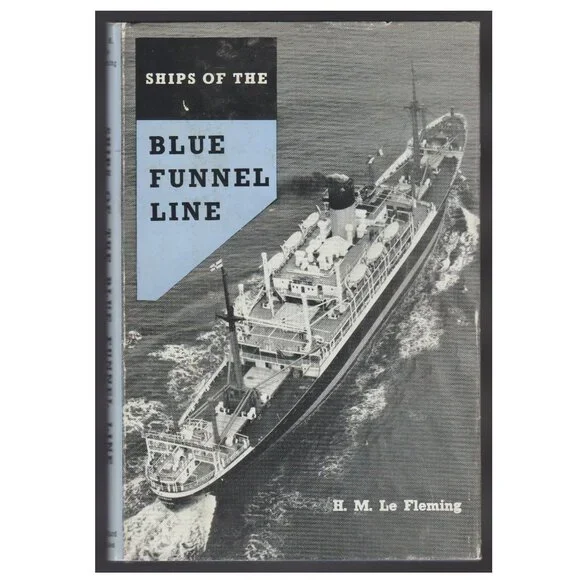 Ships of the Blue Funnel Shipping Line, by H M Le Fleming, UK Shipping Company - Picture 1 of 2
